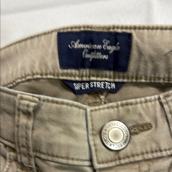 American Eagle Outfitters Tan Skinny Jeans - Picture 7 of 8